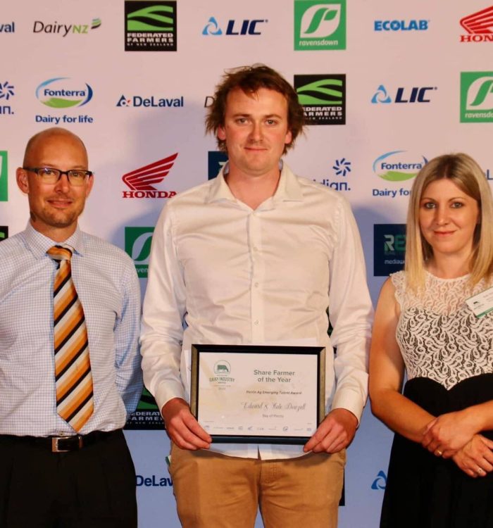 Lee and winners NZDIA 2021